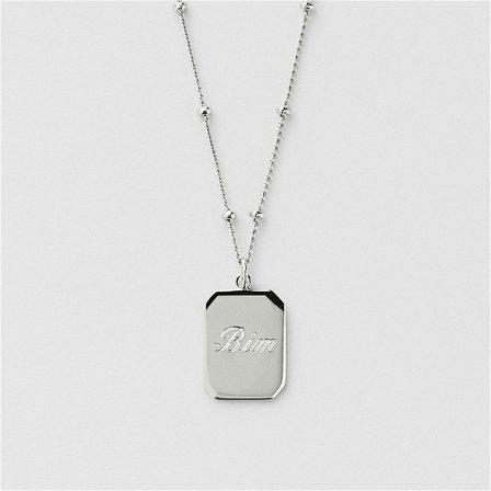 Bim Necklace Engraving