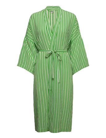 Aita Leonora Kimono Lingerie Kimonos Grønn Becksöndergaard*Betinget Tilbud