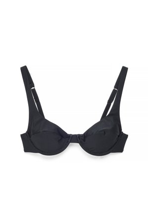 NA-KD - Bikini-BH med vide stropper - Bikinier - Svart - EU 85B