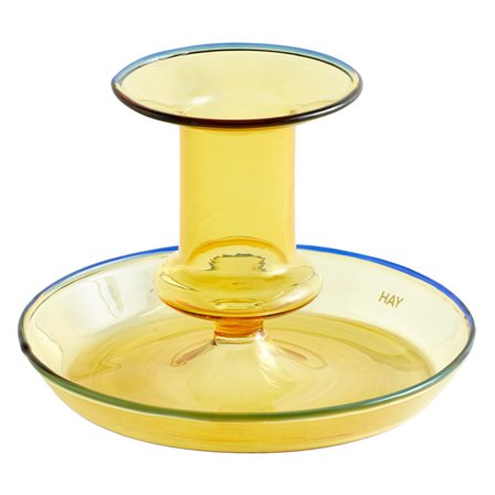 Hay Flare lysestage, Ø11, yellow - Gul | KitchenOne