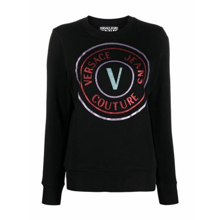 Versace Jeans Couture Sweatshirts Sort, Dame, Størrelse: XL