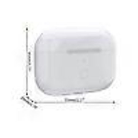 Ersättning för Airpod Pro trådlöst laddningsfodral hörlurar 660 Mah laddningsfodral stödjer trådlös laddning-vit