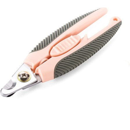 Hundenagelklipper, kattekloklipper med neglefil, med overkuttbeskyttelse