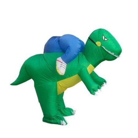 Party Jumpsuit Morsom Oppblåsbar Dinosaurkostyme