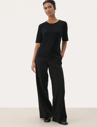 Part Two Nemipw Ts - Black - S