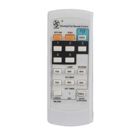 ABS Vit Universal Elektrisk Vifte Fjernkontroll Holdbar Kontroller for KDK ELMARK