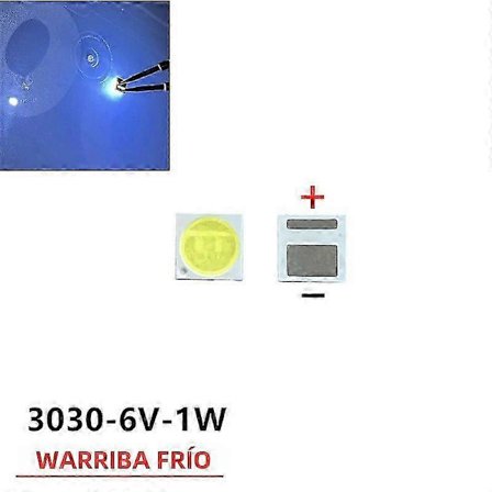 2025 LED Bakgrundsbelysningskit för LG TV LED 50-100st 2835 3030 3535 3V 6V 1W 3W LCD Reparation Kallvit Elektronisk LED
