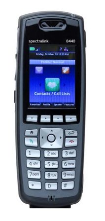 SPECTRALINK 8440 BK Phone w extended battery w o LYNC AU EU NZ (2200 37164 101 and 1520 37215 001)