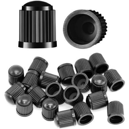 20 stycken plastventilkåpor, däckkåpor, däckventilkåpor, dammkåpor