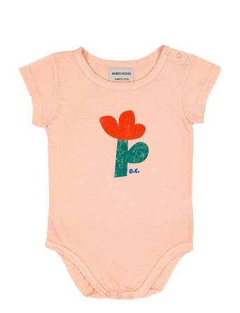 Sea Flower Short Sleeve Body Bodies Short-sleeved Oransje Bobo Choses*Betinget Tilbud