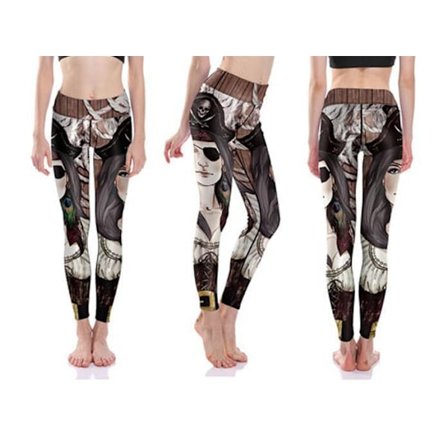 Kvinnliga Pirat Yoga Leggings