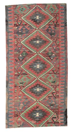 Vintage Pieni Kelim Vintage Turkki Matot 157X308 Villa