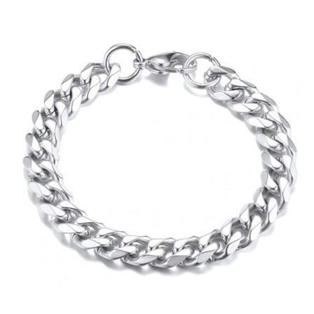 Pansar Link Armbåndskjede armbånd sølv 11,5mm