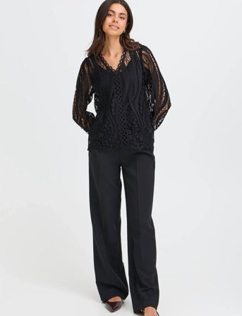 Fransa Frbelle Bl 2 - Black - S