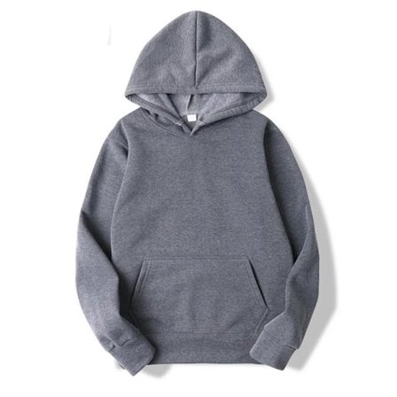 Efterårs plys damehættetrøje vintermode hættetrøje dame afslappet lomme pullover sports hættetrøje