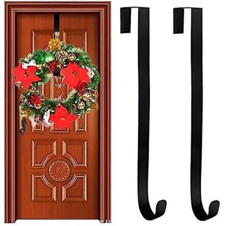 Surperfect Kranssikoukku Ulko-oveen - PVC-ovikoukku Oven Yli Kranssi Takki Koukku