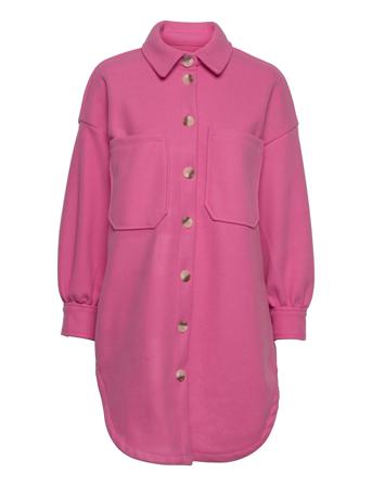 Onltrillion L/S Ovrs Shacket Pnt Pink ONLY