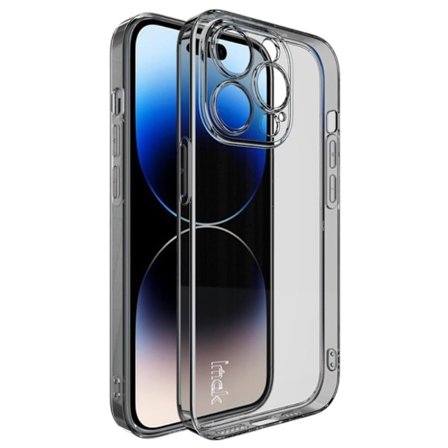 Imak UX-5 Cover för iPhone 14 Pro - Genomskinlig Svart