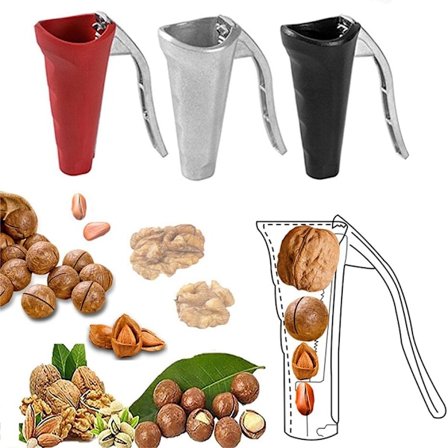 Nødder Cracker Clip Tool Valnøddeåbnertang til at åbne valnødder Gadget