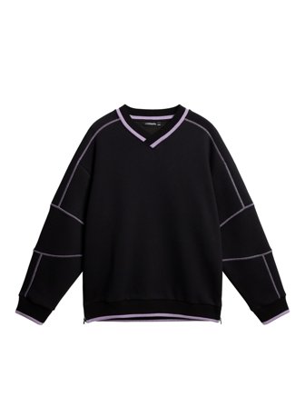 J.Lindeberg - Nick Team Jersey Sweater - Black - - XL