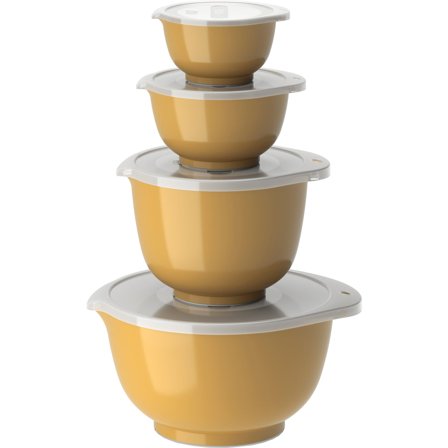 Rosti NEW Margrethe skålsett 0,25 + 0,5 + 1,5 + 3 liter, curry