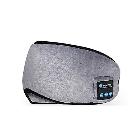 Trådlösa Stereo Ögonmask Hörlurar Sömnmusik Huvudband