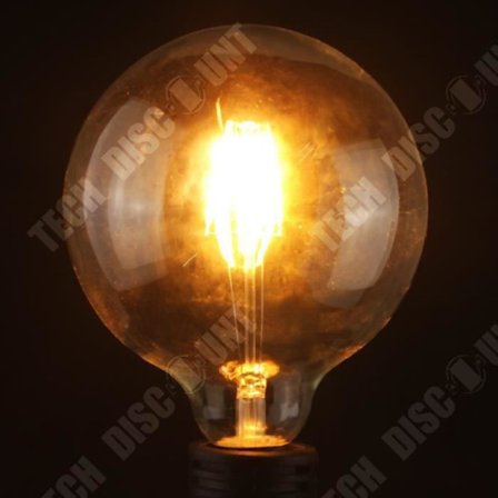 TD G125 8W E27 Vintage glödlampa Ögonskydd Energibesparande