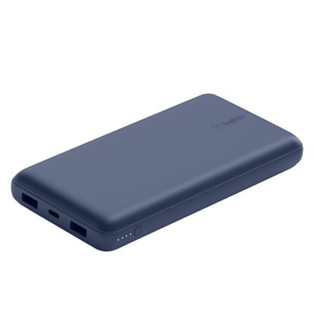 Varavirtalähde - BELKIN - 20000 mAh - 2x USB ja USB-C - 15W - Yönsininen