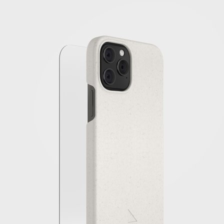 Vanilla White Phone Case & Screen Protection Bundle | agood, iPhone 12 12 Pro