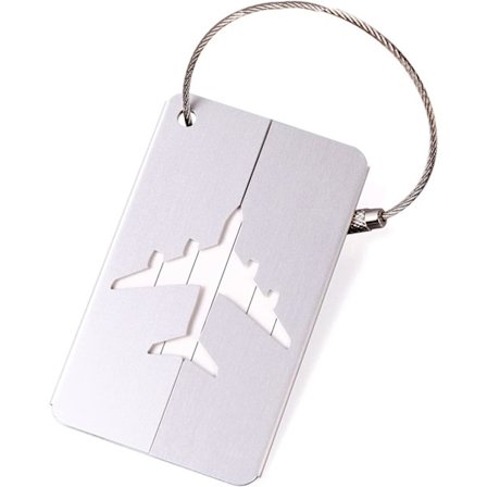 Flyplass Bagasje Etikett, (2 STK) Bagasje Etiketter med Navnelapp DXGHC