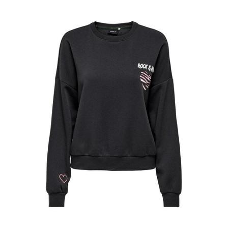 Only, Sweatshirts Zwart, Dames, Maat:M