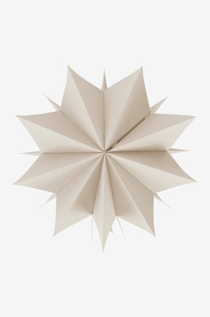 Jotex - POLARIS julestjerne ø 58 cm Greige - Kjøp Julestjerner hos Jotex