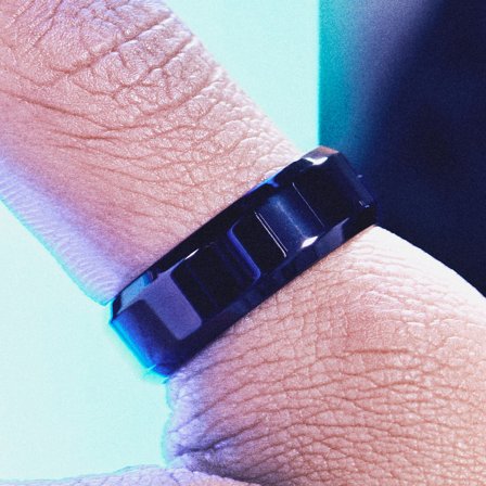 Ferrum | 8 mm Sort Keramisk Ring med Børstet Senter og Polerte Kanter for menn - Keramiske ringer