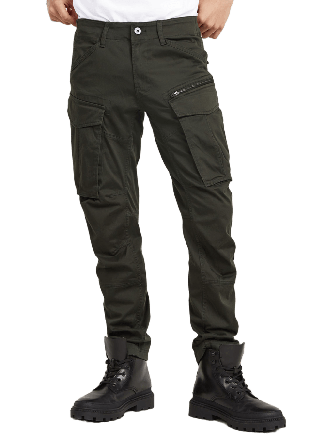 G-Star Rovic Zip 3D Regular Tapered Byxor Herr Svart 3130