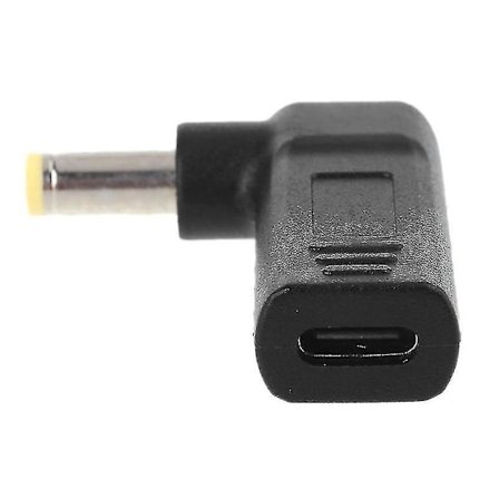 Usb-C-liitin naaras 5,5x1,7mm DC-virtalähteen pistokeadapteri Ace-laitteelle