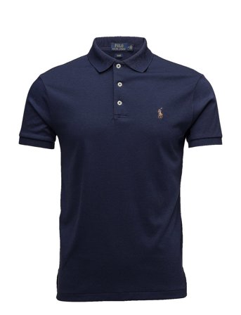 Polo Ralph Lauren Slim Fit Soft-Touch Polo Shirt - Navy - M