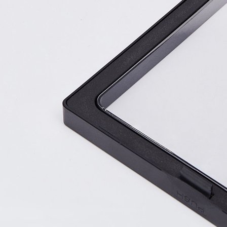 10 st 3D flytande ram visningsfodral fristående flytande smyckesförvaringsfodral för mynt mineraler klockor 2,76x2,76 tum vit