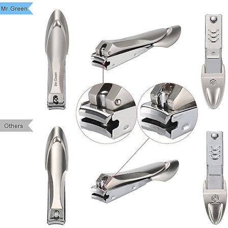 Ammattimainen kynsileikkuri. Japanilainen kynsileikkuri, jossa integroitu viila