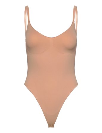 Smls Hl String Body Beige Hunkemöller