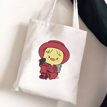 Store Black Friday Tilbud! Stray Kids Skzoo Trykt Lærredstaske Skuldertaske Studenter Mode Shopping Håndtaske