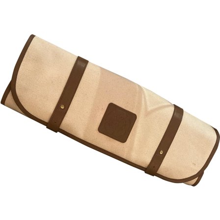 Suncraft Surudoi knivrulle, kanvas, 8 knive - Beige, brun | KitchenOne