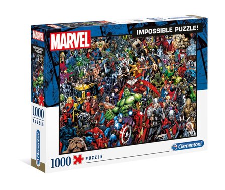 Marvel 80th Anniversary - Impossible Puzzle Characters 1000 bitar