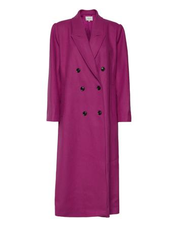 Malenegz Oz Coat Outerwear Coats Winter Coats Lila Gestuz