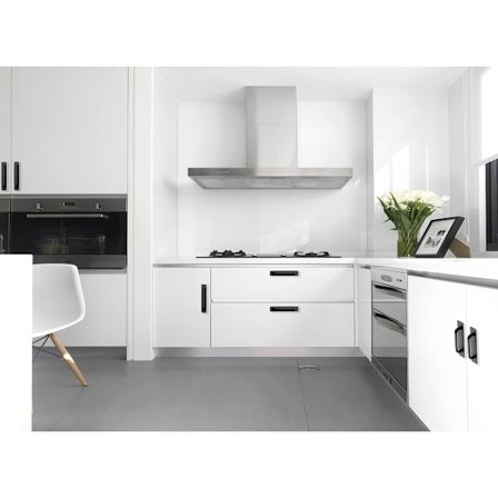 Musta - Makuuhuoneen, kylpyhuoneen ja keittiön tarrakiinnitettävä ruostumattomasta teräksestä valmistettu vetolaatikko