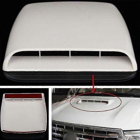 Universal Bil 4x4 Dekorativ Luftindtag Hætte Scoop Ventilationsdæksel