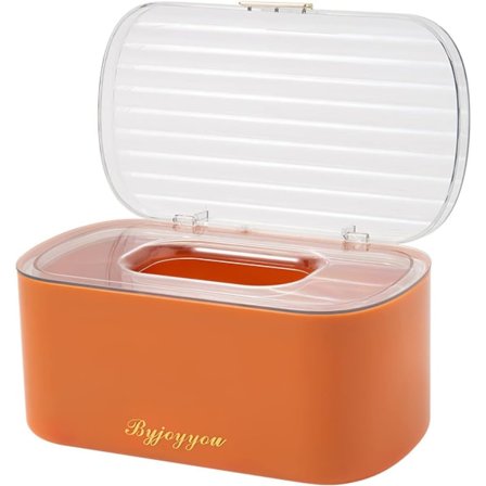 IC Mask Dispenser Box Organizer med lås brukes til å oppbevare og dispensere personlige masker og vevpakker, engangshansker og mer.