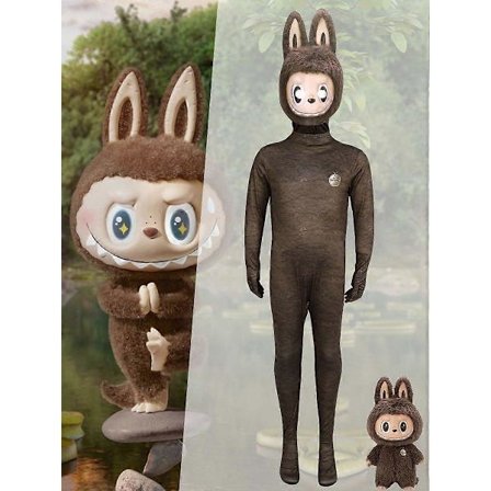 Monsters Cosplay Kostym Jumpsuit Party Maskerad Bodysuit Kompatibel med Barn Vuxen _a