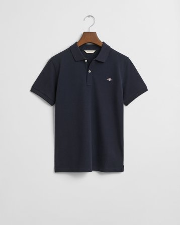 GANT Teenager Piqué Poloshirt (146/152) Marineblau