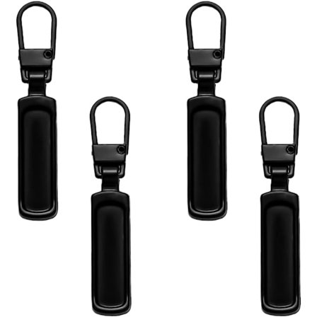 Lynlås Trækker 4 Stk Lynlås Reparations Trækkere Metal Lynlås Trækker Lynlås Trækker Aftagelig Lynlås Trækker Udskiftning Til Tøj Jeans Kufferter