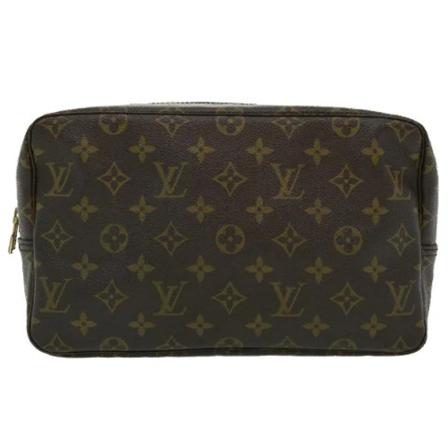 Louis Vuitton Vintage, Brown Canvas Louis Vuitton Trousse Toilette Bruin, Dames, Maat:ONE Size